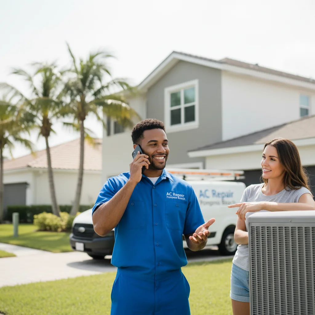 AC Repair Pompano Beach customer support in Mount Hood Parkdale